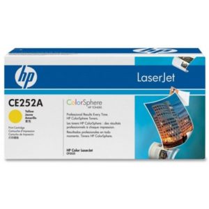 Заправка картриджа HP CE402A / CE252A жёлтый (Yellow)