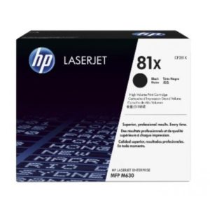 Заправка картриджа HP 81X CF281X