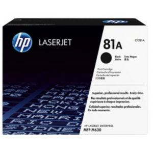 Заправка картриджа HP 81A CF281A