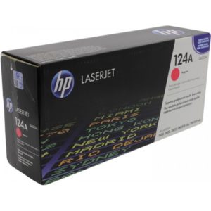 Заправка картриджа HP 124A Q6003A пурпурный