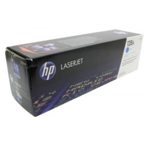 Заправка картриджа HP 128A CE321A голубой