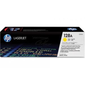 Заправка картриджа HP 128A CE322A желтый