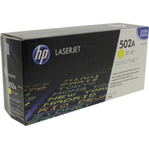 Заправка картриджа HP 502A Q6472A желтый